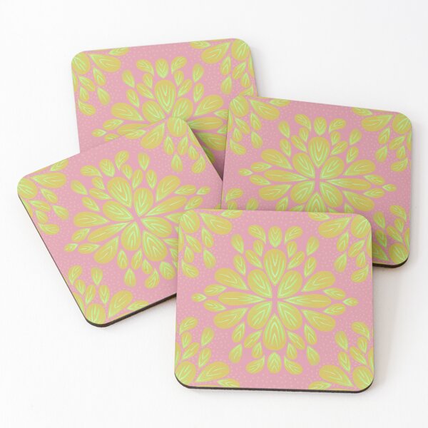 Item preview, Pink and yellow pattern designed and sold by Julie  Owen.