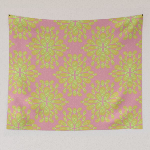 Item preview, Pink and yellow pattern designed and sold by Julie  Owen.