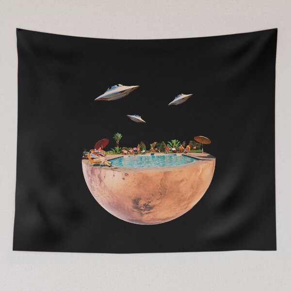 Item preview, Vacation in Mars designed and sold by CollageSoul.