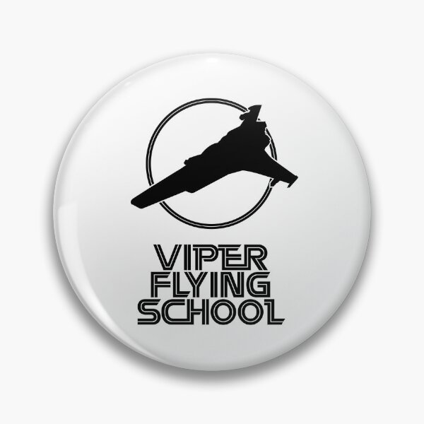 Item preview, Viper Flying School Sci-Fi Battlestar Inspired Pilot Design designed and sold by yisela.