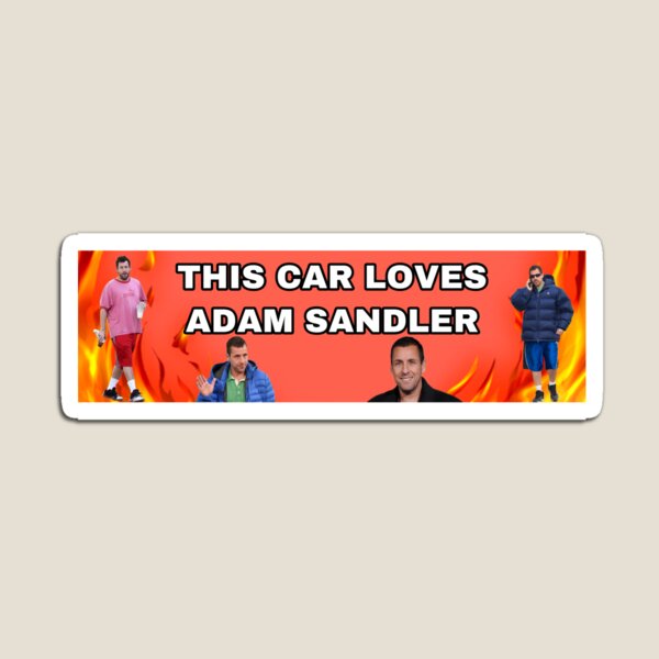 This Car Loves Adam Sandler Magnet