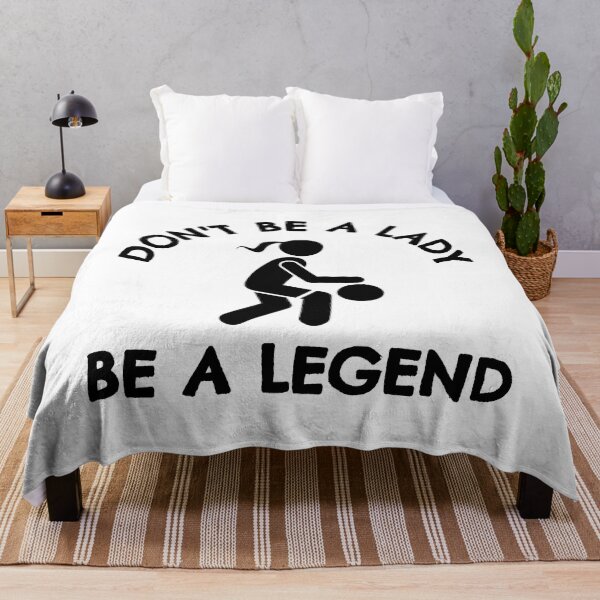 Item preview, Basketball: Don't be a lady be a legend designed and sold by TheGreenGoat.