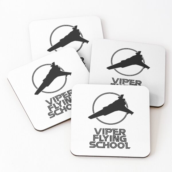 Item preview, Viper Flying School Sci-Fi Battlestar Inspired Pilot Design designed and sold by yisela.