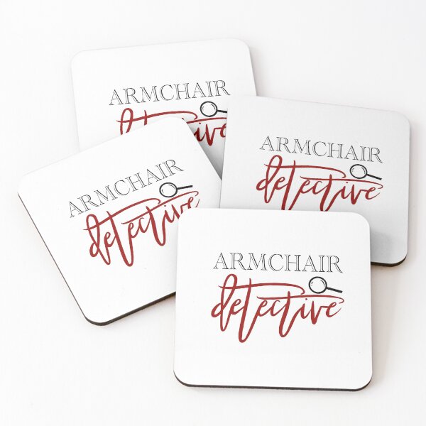 Item preview, ARMCHAIR DETECTIVE designed and sold by TrueCrimeDesign.