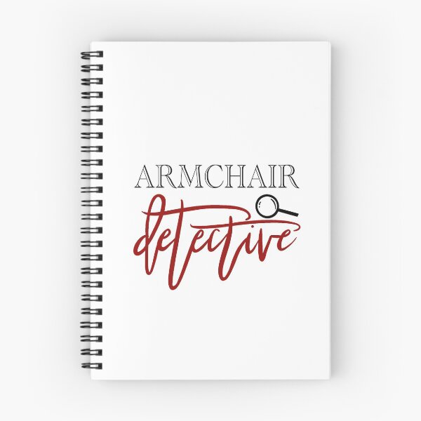 Item preview, ARMCHAIR DETECTIVE designed and sold by TrueCrimeDesign.