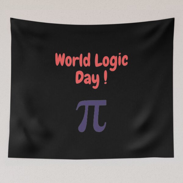 Item preview, World Logic Day designed and sold by Tshirtpedia.