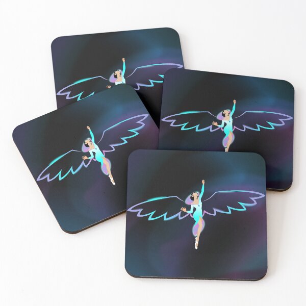 Item preview, Katy Perry Cry About It Later Rihanna Wings Logo Colorful Black Background designed and sold by cryaboutitnow.