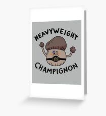 Heavyweight Champignon Greeting Card