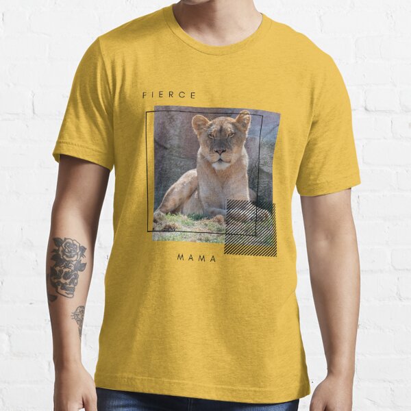 Mama Lion Cubs Lioness Don't Mess With Mama Or My Kids T-Shirt