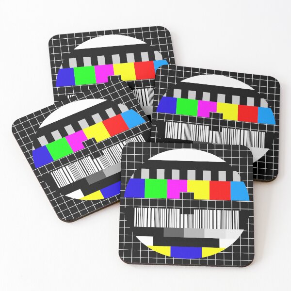 Item preview, Vintage TV test screen designed and sold by Delphimages Art.