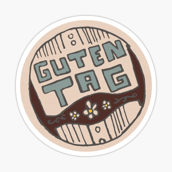 Guten Tag Sticker