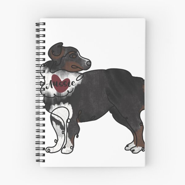 Item preview, Australian Shepard Aussie Love  designed and sold by zhdezigns.