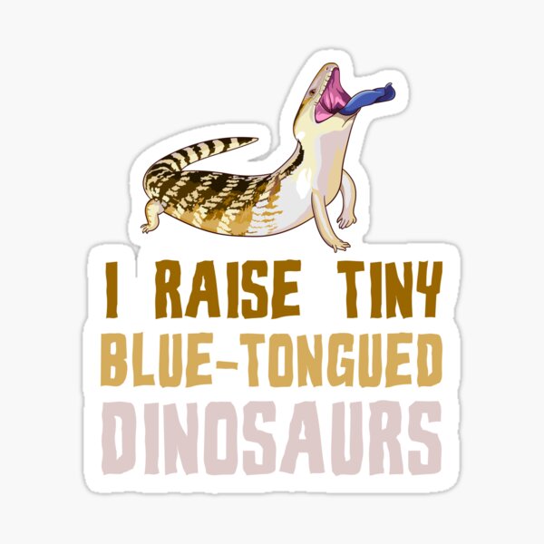 Item preview, Blue Tongue Skink Joke Skinks Lizard Pet Lizards designed and sold by DesDesigner.