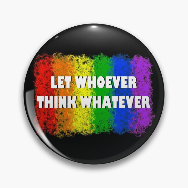 Item preview, let whoever thin whatever designed and sold by theerraticmind.