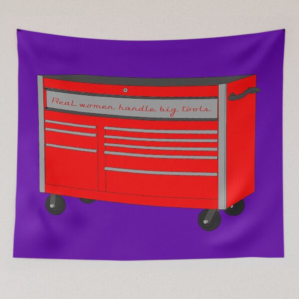 Item preview, Women Tool Box (Red & Gray) designed and sold by SquirrelPants87.