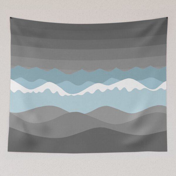 Item preview, Demi Boy Pride Flag Landscape designed and sold by izzychar.