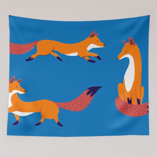 Item preview, Frolicking Foxes  designed and sold by BobbyChristine.