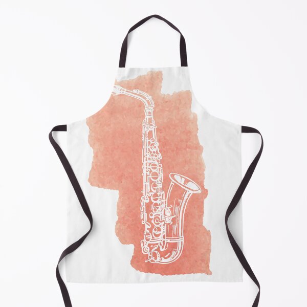 Item preview, Saxofone Pink Watercolor designed and sold by RaquelDeneth.