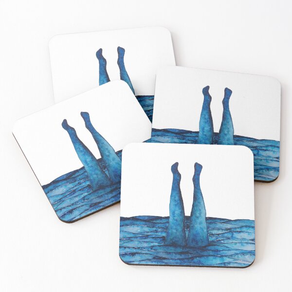 Item preview, A handstand in the sea designed and sold by RachelGoddard.