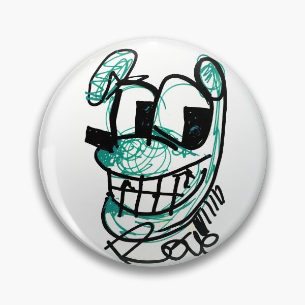 Item preview, Dog with big smile, BW green designed and sold by Rone84.