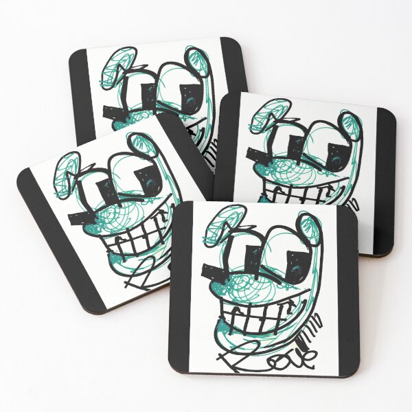 Item preview, Dog with big smile, BW green designed and sold by Rone84.