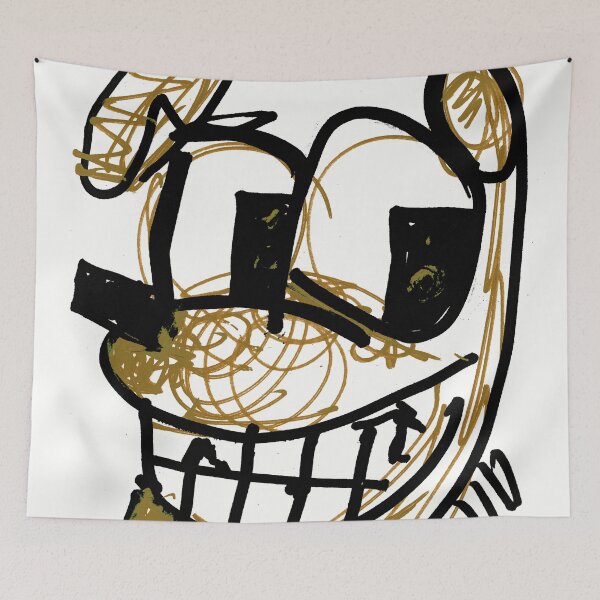 Item preview, Dog with a big smile, BW brown  designed and sold by Rone84.