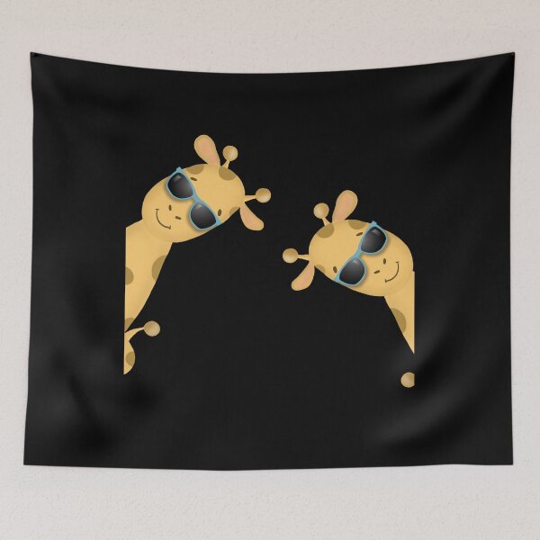 Item preview, Cute Giraffes With Sunglasses designed and sold by Ibu83.