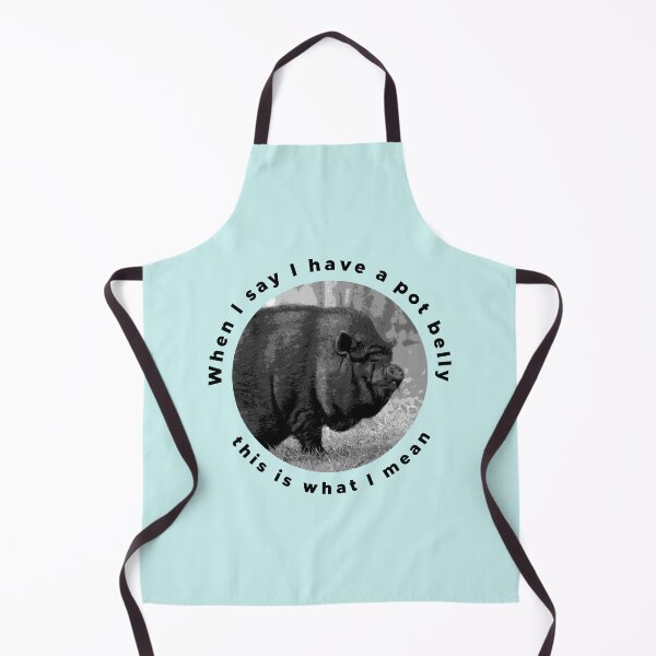 Item preview, Funny Vietnamese Pot Bellied Pig Black Lettering designed and sold by LindaCooke.