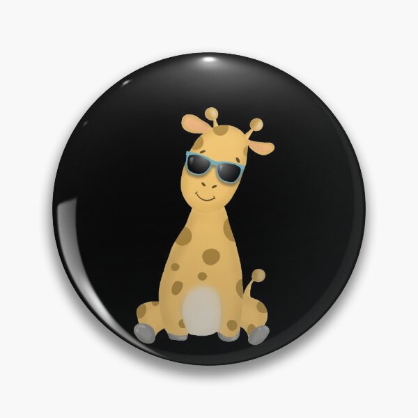 Item preview, Cute Giraffe With Sunglasses designed and sold by Ibu83.