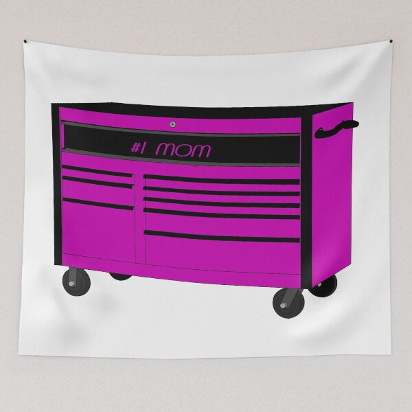 Item preview, Mom Tool Box (Hot Pink) designed and sold by SquirrelPants87.