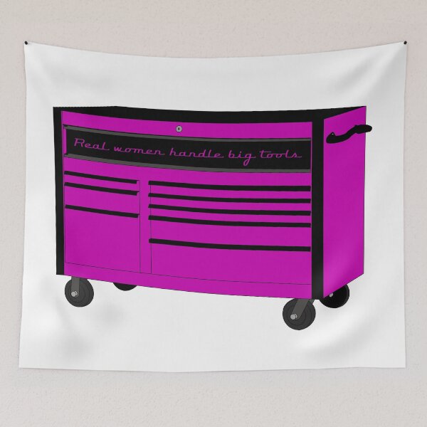 Item preview, Women Tool Box (Hot Pink) designed and sold by SquirrelPants87.