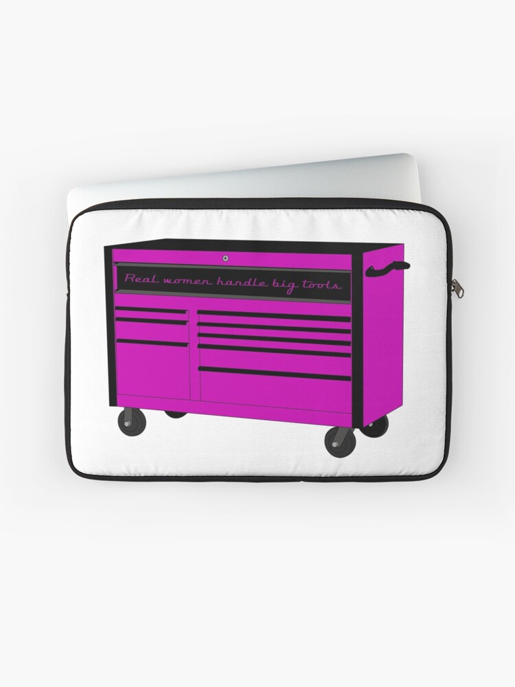Women Tool Box (Hot Pink) Laptop Sleeve for Sale by SquirrelPants87