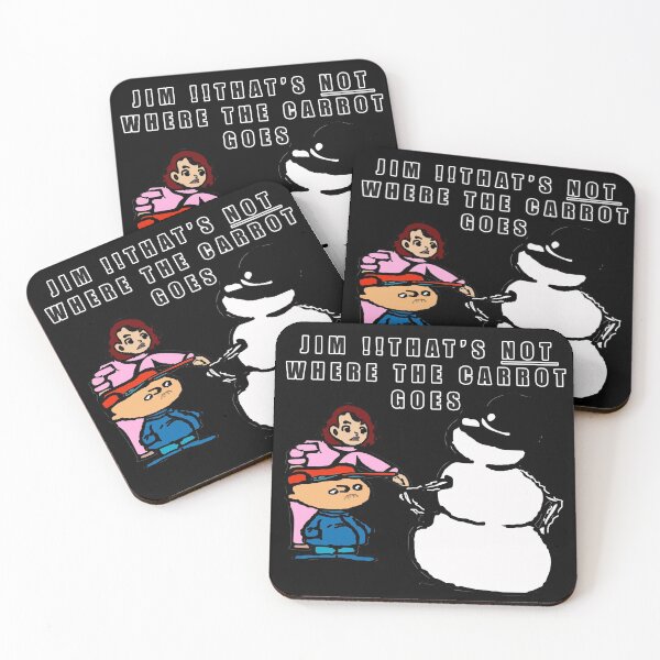 Item preview, Snowman carrot funny editorial cartoon for christmas designed and sold by twobillion.
