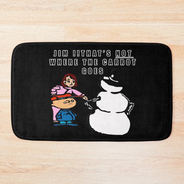 Item preview, Snowman carrot funny editorial cartoon for christmas designed and sold by twobillion.