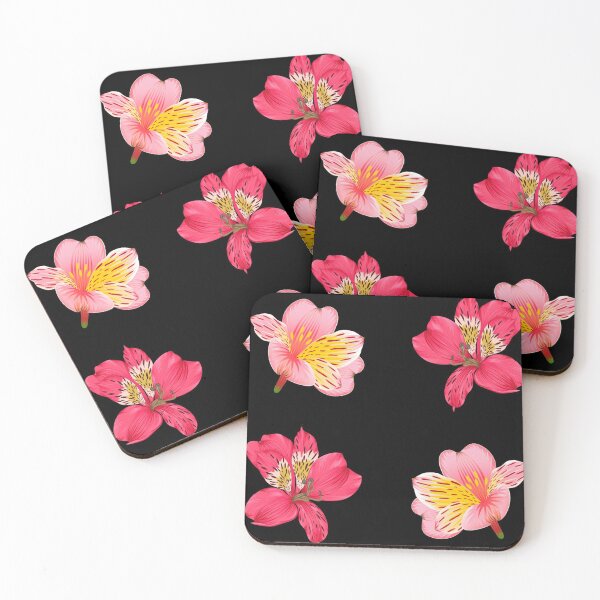 Item preview, Peruvian Lilies Flower Pattern Design designed and sold by TropicalFlorals.