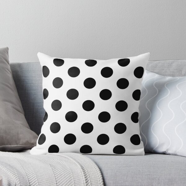 Item preview,  Medium BLACK & WHITE POLKA DOTS designed and sold by RachelMacht.