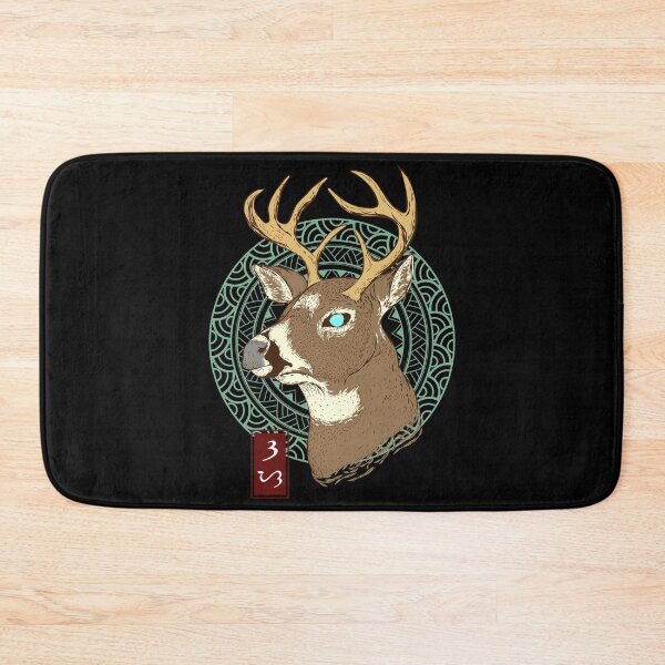 Item preview, Deer - Black designed and sold by ThorReyes.