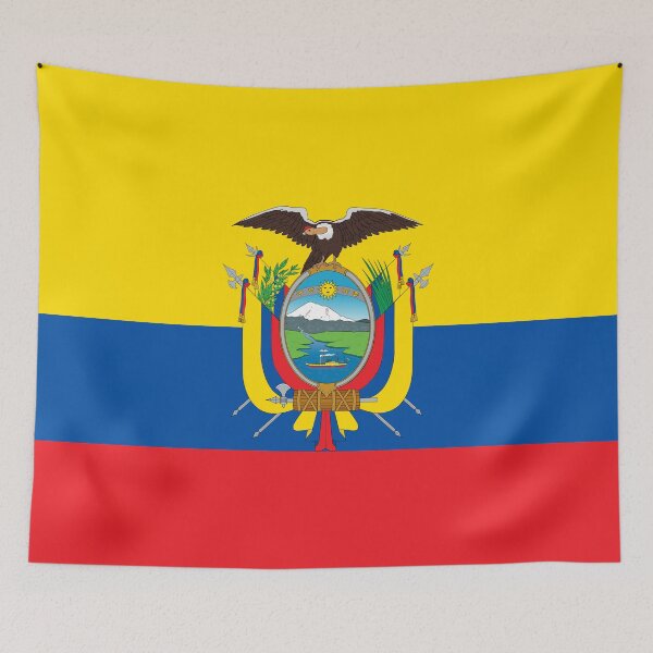 Item preview, Ecuador National Celebration Flag designed and sold by MartianBCShop.
