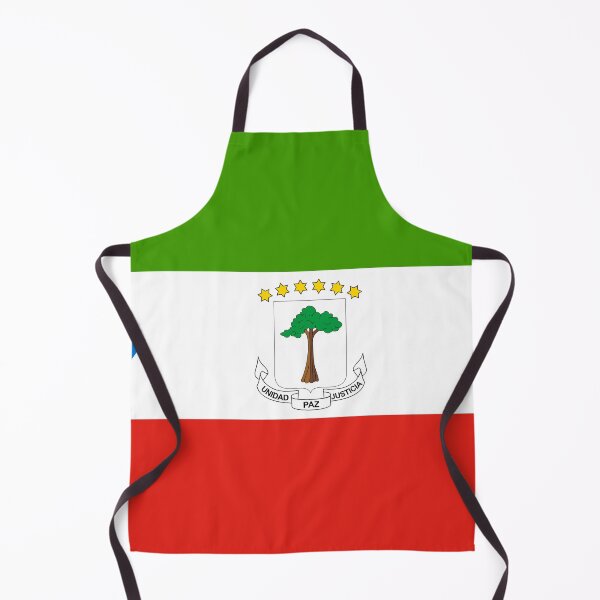 Item preview, Equational Guinea National Celebration Flag designed and sold by MartianBCShop.