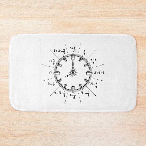 Item preview, Math Clock designed and sold by Ludogorek.