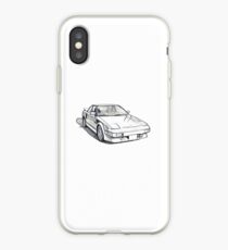 AW11 Toyota MR2 Sketch iPhone Case
