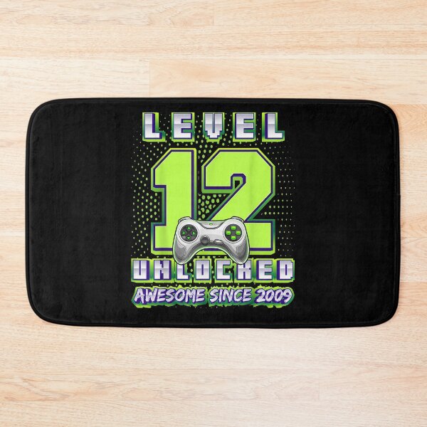 Item preview, Level 12 Unlocked Awesome 2009 Video Game 12th Birthday  designed and sold by laurader.