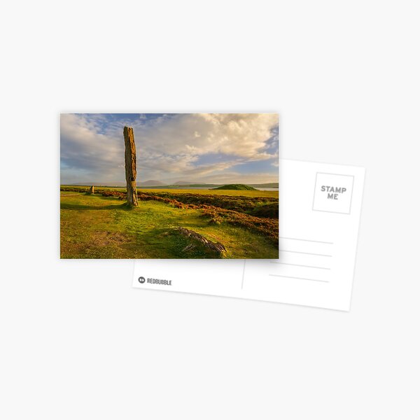 Item preview, Ring of Brodgar and Hoy, Evening Light, Orkney Scotland designed and sold by PhotosEcosse.