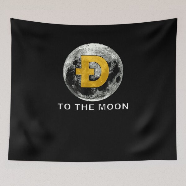 Item preview, Dogecoin Crypto Currency To The Moon Gift  designed and sold by laurader.