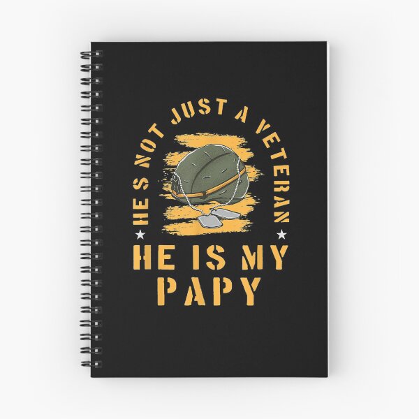 Item preview, He's Not Just A Veteran He's My Papy Veterans Day Papy  designed and sold by zpruby.