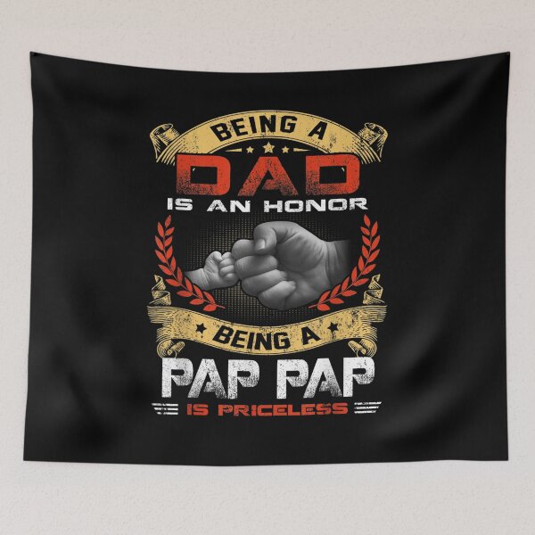 Item preview, Mens Being A Dad An Honor Being A Pap Pap Is Priceless Gift  designed and sold by zpruby.