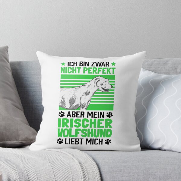 Artikelvorschau, Mein Irischer Wolfshund liebt mich Windhund entworfen und verkauft von madgrfx.