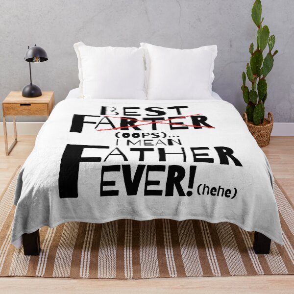 Item preview, Great Father's Day Gift! "Best farter (OOPS)...I mean father ever!" designed and sold by QuoteActually.