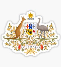 MANTEAU D'ARMES AUSTRALIEN Sticker