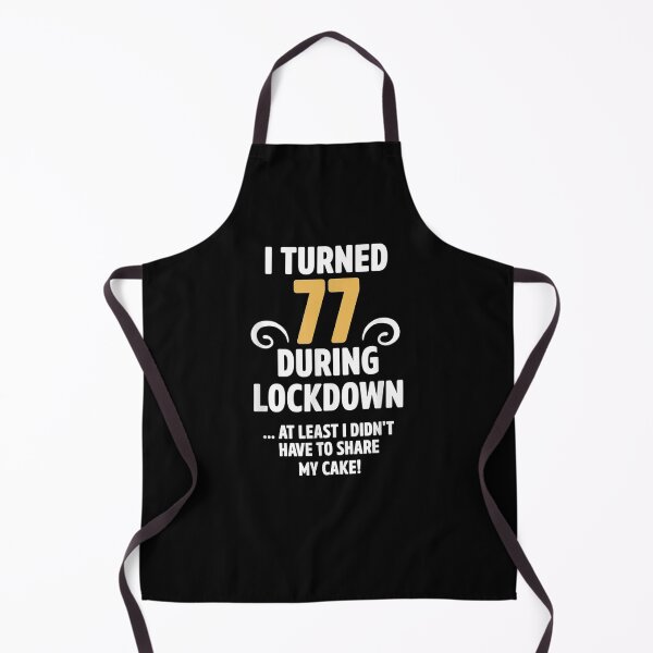 Item preview, 77 Year Old Men Women Lockdown Birthday Decorations designed and sold by avareid3.